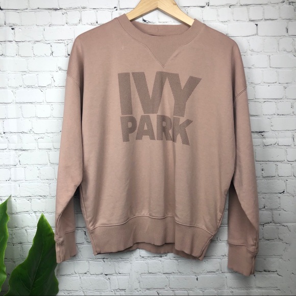 khaki ivy park hoodie